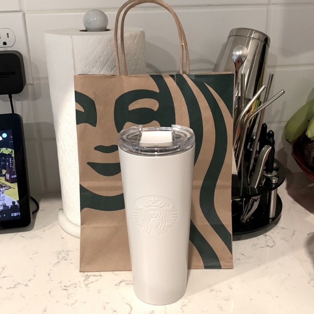 Starbucks metal cup